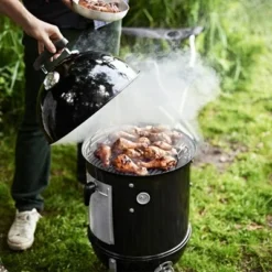 Weber​ Smokey Mountain Cooker 37cm & Cover -Grillora Sales 711004 4