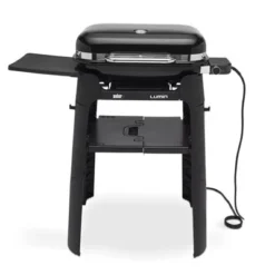 Weber Lumin Electric BBQ With Stand - Black