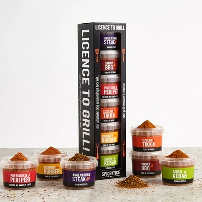 Weber Spicentice BBQ Rub Gift Set, License To Grill 1 Weber Spicentice BBQ Rub Gift Set, License To Grill